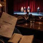 Deuxième partie théâtre critique, intérieur théâtre parisien