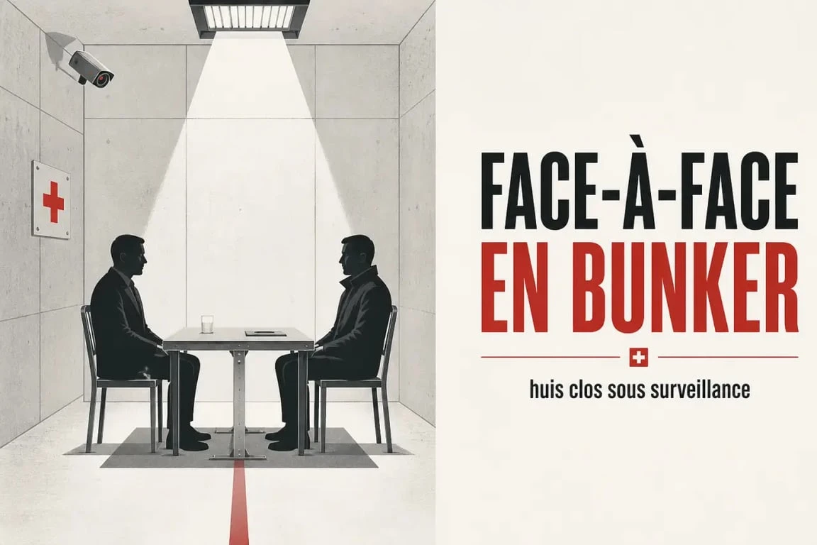 L’Injuste théâtre critique : face-à-face tendu entre une journaliste et François Genoud dans un bunker