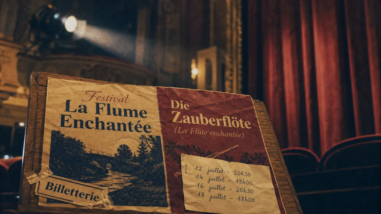 La flute enchantée festival : affiche et billetterie