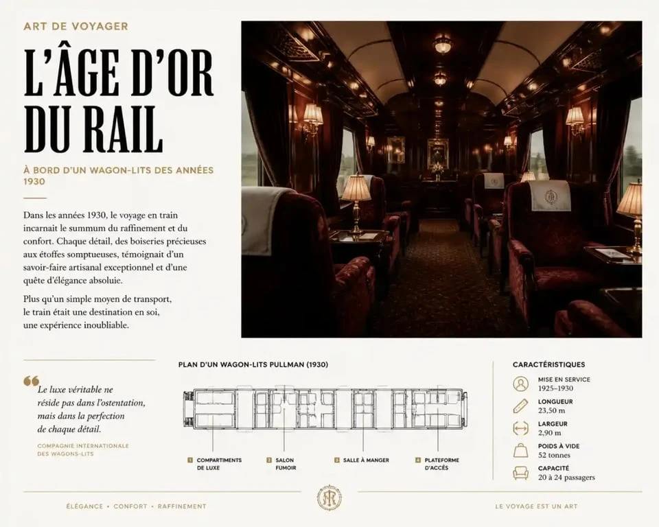 Décor immersif de l'escape game Le Crime de l'Orient Express