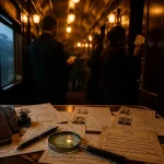 Le crime de l'Orient Express escape game dans un wagon de train