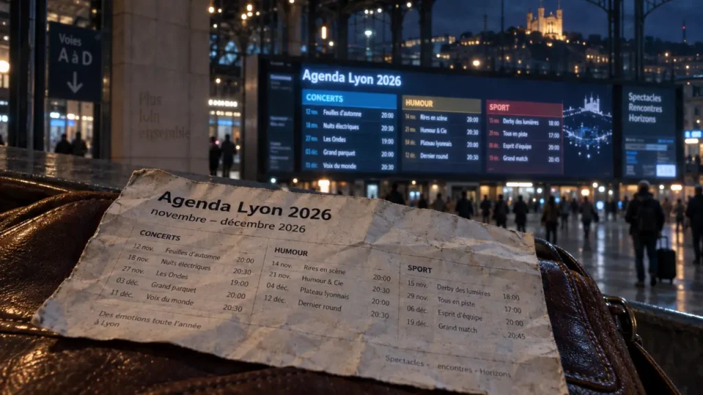 19 spectacles à Lyon en 2026 : les dates de novembre et décembre à réserver