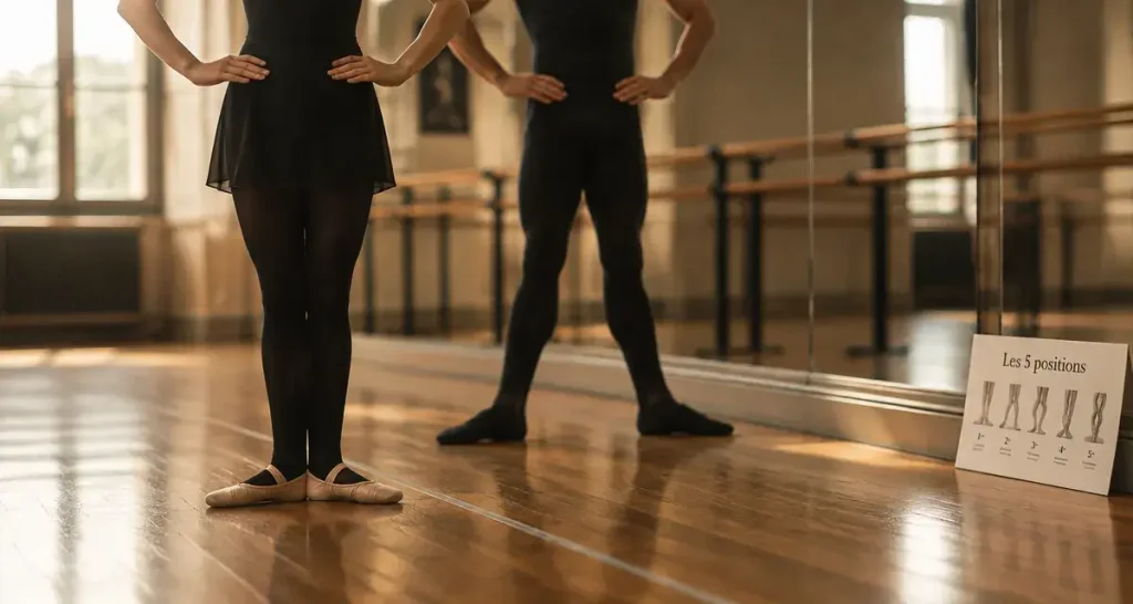 Les 5 positions de danse classique, pieds et bras enfin faciles à distinguer