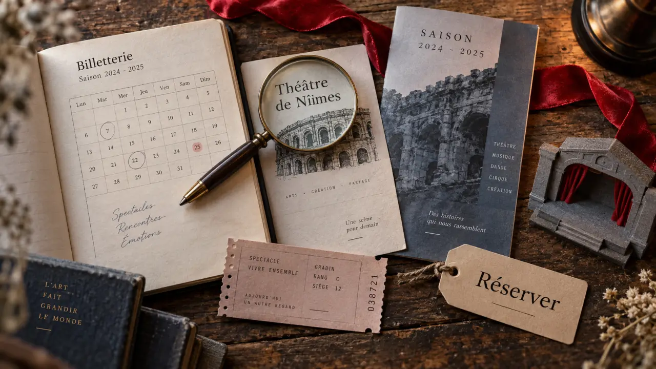 Théâtre de Nîmes événements à venir : saison 2026-2027